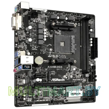 Материнская плата ASRock A320M-DGS картинка 3